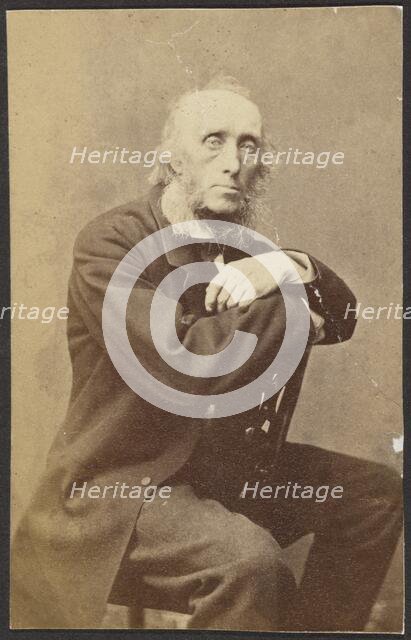Portrait of John Hutton Balfour, about 1860-1884. Creator: Horatio Nelson King.