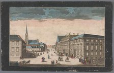 View of the Stadtpalais Liechtenstein on a square in Vienna, 1700-1799. Creator: Anon.