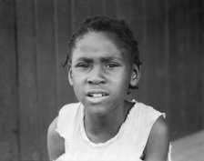 Negro girl, Hill House, Mississippi, 1936. Creator: Dorothea Lange.