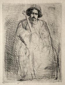 Becquet, 1871. Creator: James McNeill Whistler (American, 1834-1903).