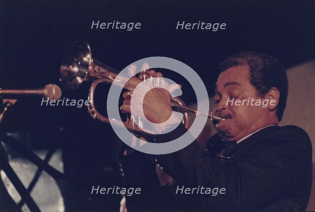 Harry "Sweets" Edison, Edinburgh Jazz Festival, 1987. Creator: Brian Foskett.