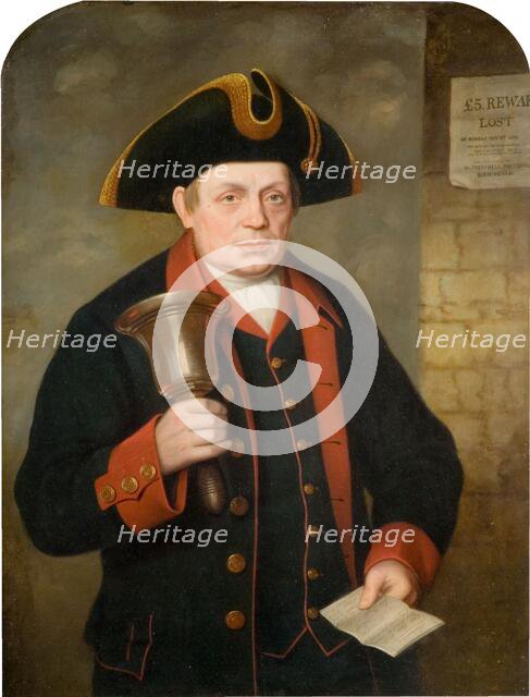 Portrait of Jacob Wilson (1799-1882) Last Birmingham Town Crier, 1868-69. Creator: William Thomas Roden.