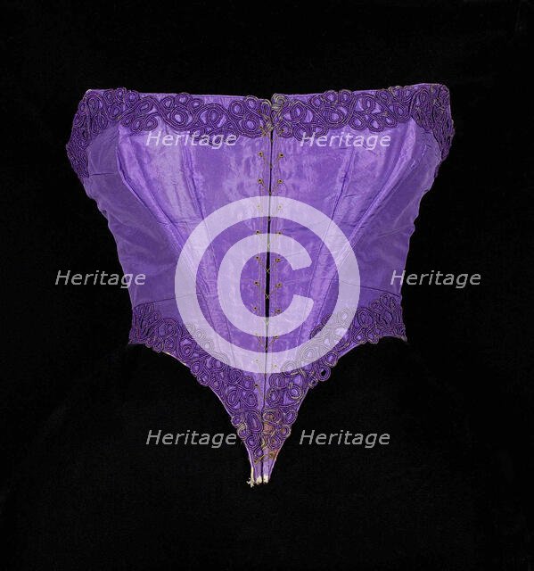 Bodice, American, ca. 1860. Creator: Unknown.
