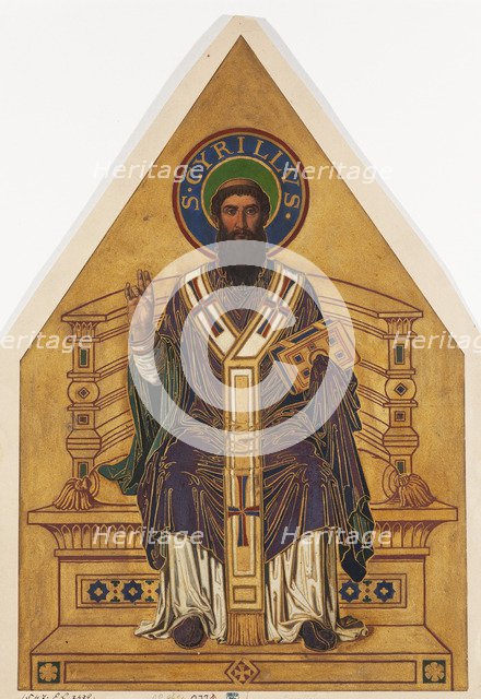 Saint Cyril. Artist: Sequens, Frantisek (1836-1896)