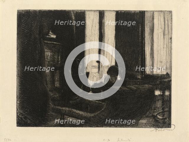 Intimacy (Intimité), 1889. Creator: Paul Albert Besnard.