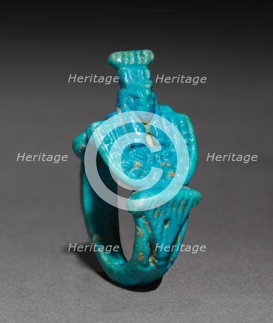 Ring with Aegis of Nepthys, 945-715 BC. Creator: Unknown.