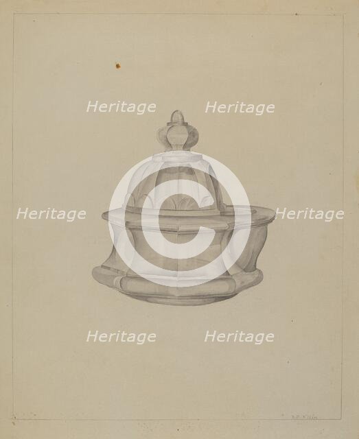 Ink Well, c. 1936. Creator: Samuel O. Klein.