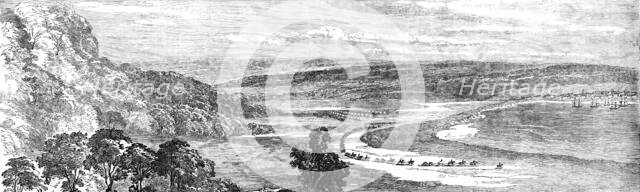 Embarkation of French and English Troops, in Varna Bay, 1854. Creator: Unknown.