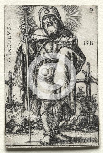 St. James the Great, 1545-1546. Creator: Hans Sebald Beham (German, 1500-1550).