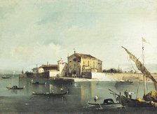View of the island of San Cristoforo di Murano. Creators: Francesco Guardi, Giacomo Guardi.