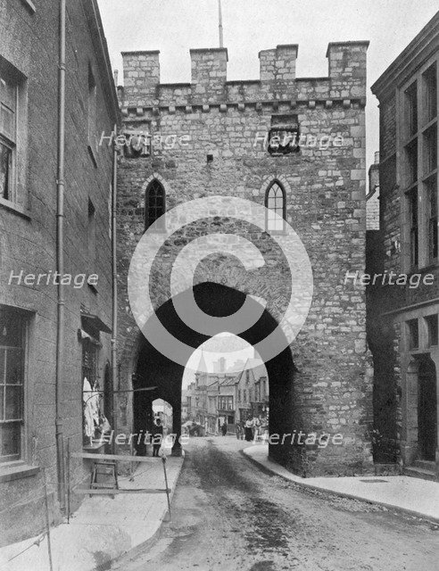 The Town Gate, Chepstow, Monmouthshire, Wales, 1924-1926. Artist: Unknown