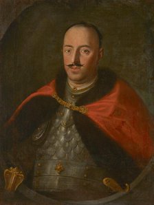 Portrait of Piotr Dembinski Nieczuja Coat of Arms (1660-1734), Castellan of Biecz, between 1670-1700 Creator: Unknown.