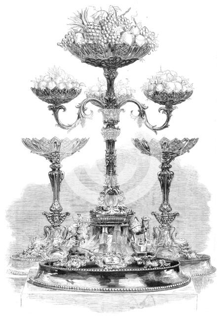 Testimonial presented to Richard Spooner Esq., Commissioner of Customs at Bombay, 1862. Creator: Unknown.