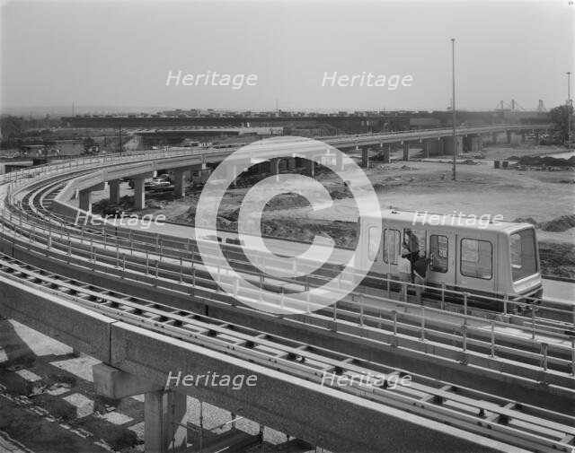 Birmingham Airport, Birmingham Maglev, Elmdon, Birmingham, Bickenhill, Solihull, 15/08/1983. Creator: Unknown.