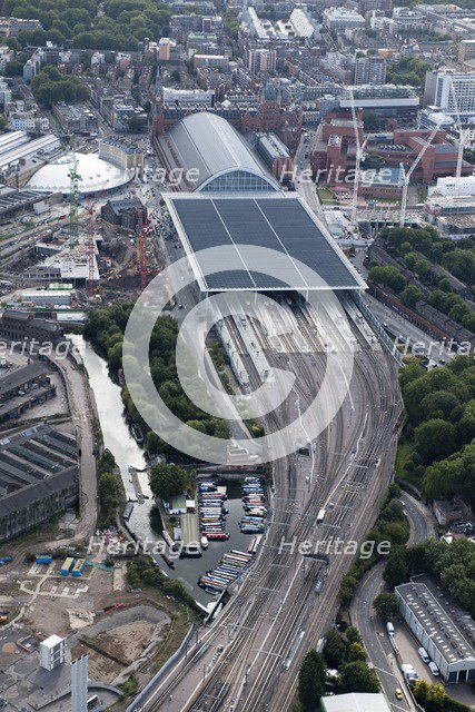 St Pancras Station, Camden, London, 2012. Artist: Damian Grady.
