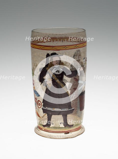 Welcome Beaker (Wilkomm), Franconia, 1669. Creator: Unknown.