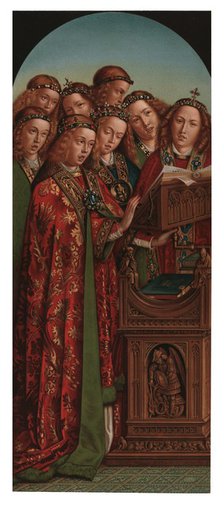 An angelic choir, (c1865). Creator: Christian Schultz.