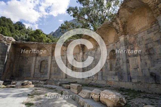 A temple in Zaghouan, Tunisia. Artist: Samuel Magal