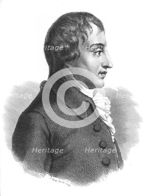 Giovanni Battista Pergolesi (1710-1736) was an Italian composer, violinist and organist. Artist: P Pirola