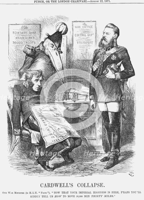 'Cardwell's Collapse', 1871. Artist: Joseph Swain