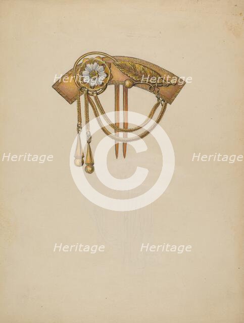 Comb, 1935/1942. Creator: Unknown.