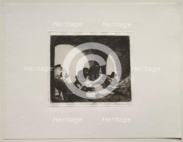 The Horrors of War: Bitter to be Present. Creator: Francisco de Goya (Spanish, 1746-1828).