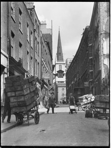 St Mary at Hill, City and County of the City of London, Greater London Authority, 1930s. Creator: Charles William  Prickett.