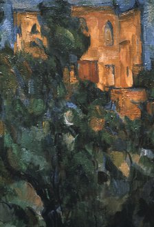 'Le Chateau Noir', (detail), 1904-1906. Artist: Paul Cezanne