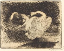 Leda Sleeping (Léda s'endort), 1913. Creator: Paul Albert Besnard.