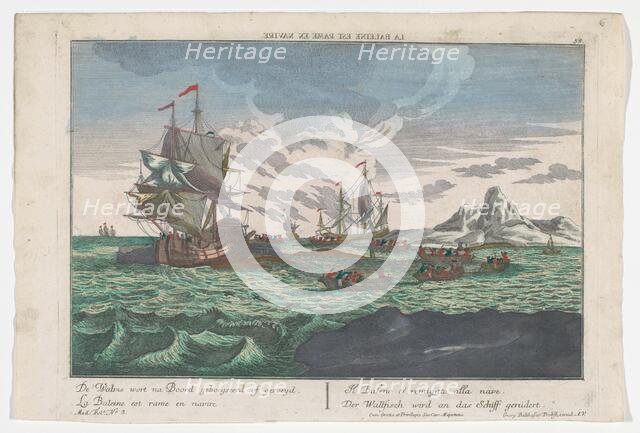 Whaling, 1742-1801. Creator: Anon.