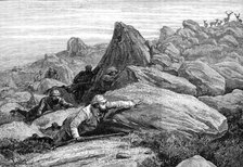 The Prince of Wales deer-stalking on Lochnagar, 1881. Creator: Unknown.