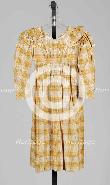 Dress, American, 1835-40. Creator: Unknown.