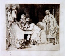 The Lost Receipt, 1807. Creator: David Wilkie.