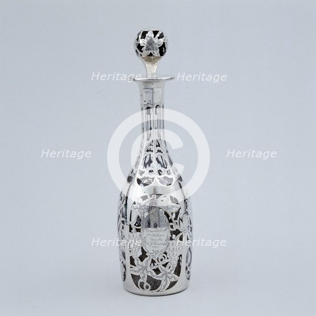 Trophy won by WJ Travis for the Consolation 1st Sixteen golf tournament, 1911. Artist: Unknown