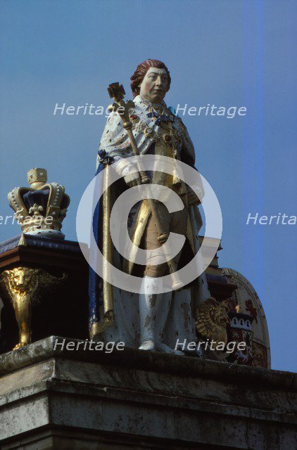 Statue of  King George III, Weymouth, Dorset, 20th century. Artist: CM Dixon.