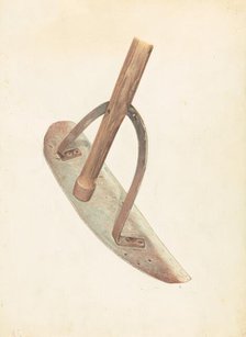 Amana Baker's Hoe, c. 1938. Creator: Arthur Stewart.