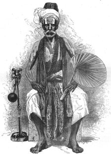 'Hindoo Mendicant at Hurdwar', 1875. Creator: Unknown.