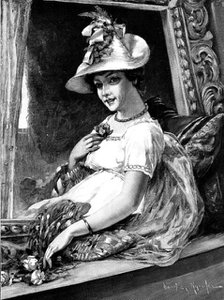 In A Gondola, 1895. Creator: R. Taylor.