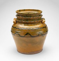 Jar, c. 1830. Creator: Edward William Farrar.