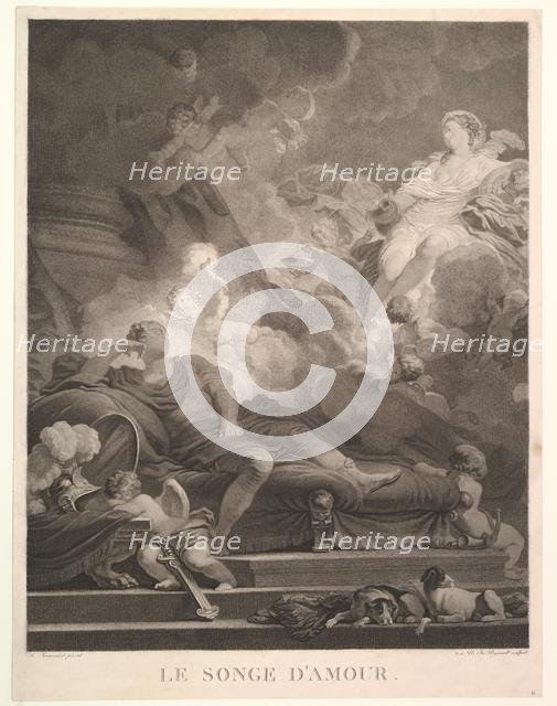 Le Songe d'Amour.n.d. Creator: Nicolas-Francois Regnault.