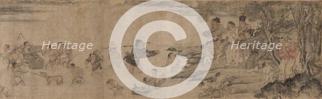 Yang Pu Moving His Family, Yuan dynasty (1279-1368). Creator: Unknown.