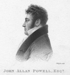 'John Allan Powell, Esq.', c1820. Creator: T Wright.