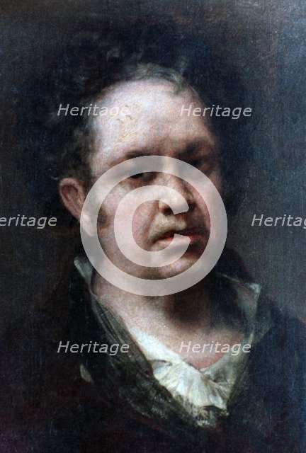 'Self Portrait', 1815. Artist: Francisco Goya