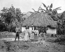 'Negro hut', Jamaica, c1905.Artist: Adolphe Duperly & Son