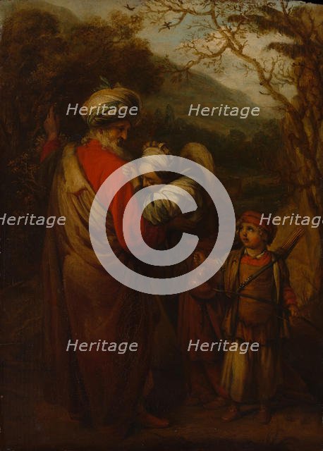 Abraham Dismissing Hagar and Ishmael, 1658. Creator: Barent Fabritius.