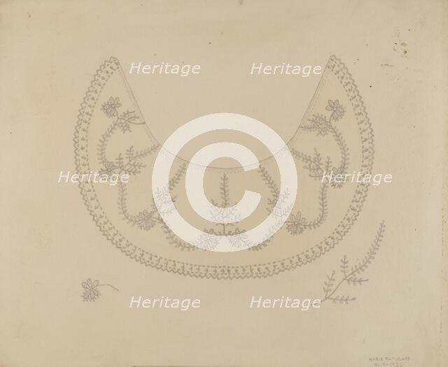 Collar, c. 1938. Creator: Marie Famularo.