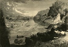 'Looking Down the Potomac, from the Chain Bridge', 1874.  Creator: John Filmer.