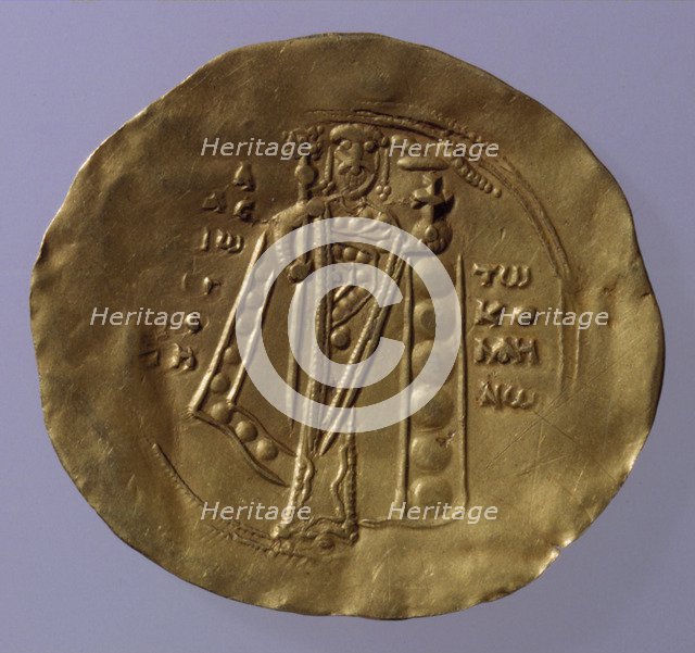 Hyperpyron of Alexios I Komnenos, 1081-1118. Artist: Numismatic, Ancient Coins  