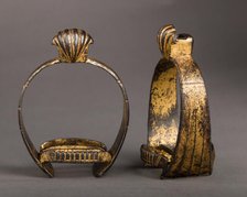 Pair of Stirrups, Netherlandish, first half 17th century. Creator: Unknown.