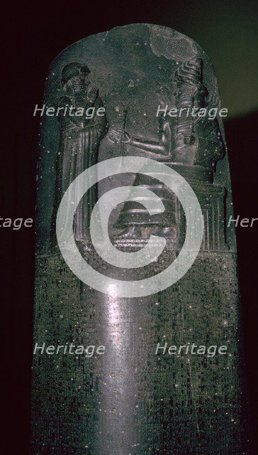 The Code of Hammurabi, 1792-1750 BC, 282 laws. Artist: Unknown